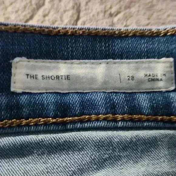 Pac sun size 28 the shortie Jean shorts size 6 - Picture 5 of 5